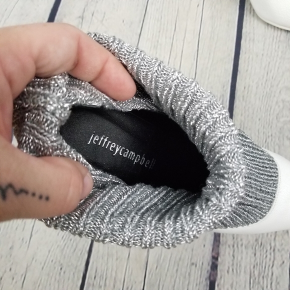 JEFFREY CAMPBELL | Hi-Sox ankle heels pumps - Picture 10 of 11